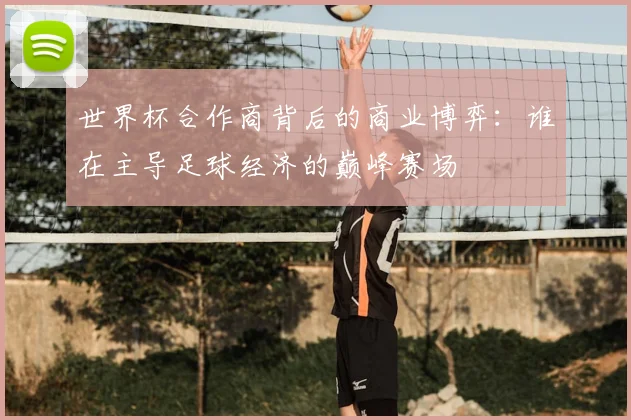世界杯合作商背后的商业博弈：谁在主导足球经济的巅峰赛场